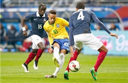 Brazil lội ngược dòng đánh bại Pháp